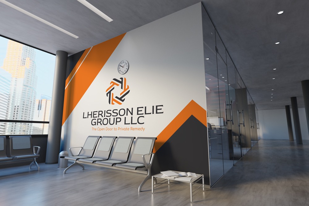LHERISSON ELIE GROUP LLC — office wall
